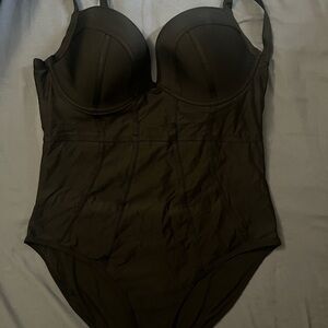 City Chic Black One Piece Swimsuit